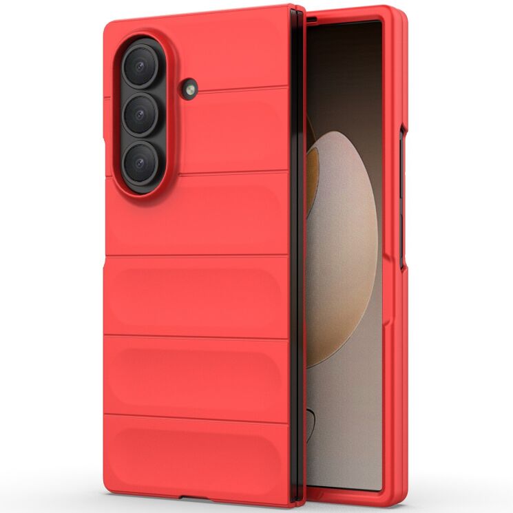 Защитный чехол Deexe Terra Case (FF) для Samsung Galaxy Fold 7 - Red: фото 3 из 9