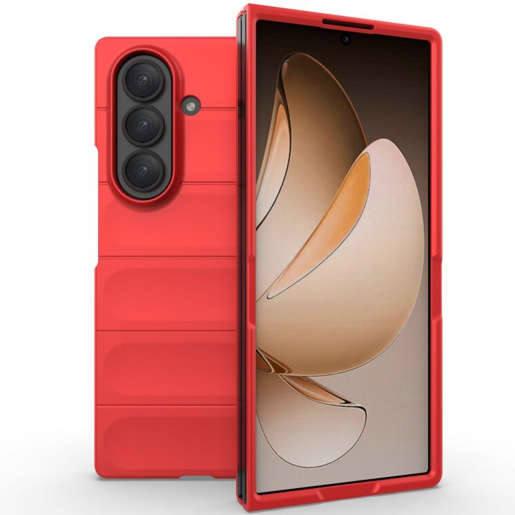 Защитный чехол Deexe Terra Case (FF) для Samsung Galaxy Fold 7 - Red: фото 2 из 9