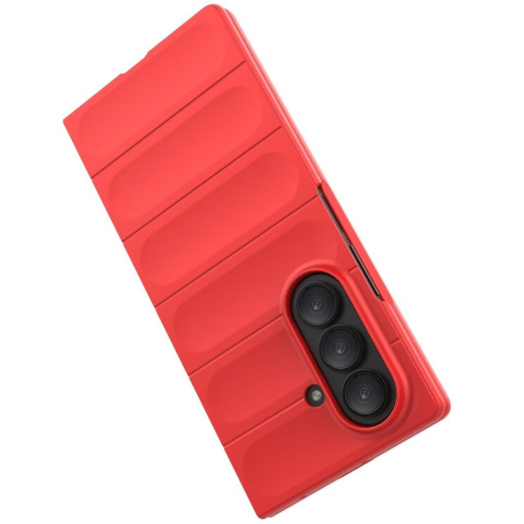 Защитный чехол Deexe Terra Case (FF) для Samsung Galaxy Fold 7 - Red: фото 6 из 9