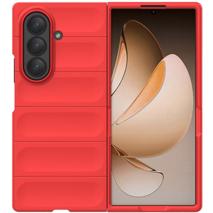 Защитный чехол Deexe Terra Case (FF) для Samsung Galaxy Fold 7 - Red: фото 4 из 9