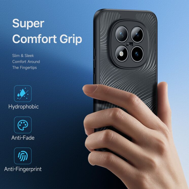 Защитный чехол DUX DUCIS Aimo Series для Xiaomi Redmi Note 15 Pro Plus / Poco M8 Pro - Black: фото 4 из 10