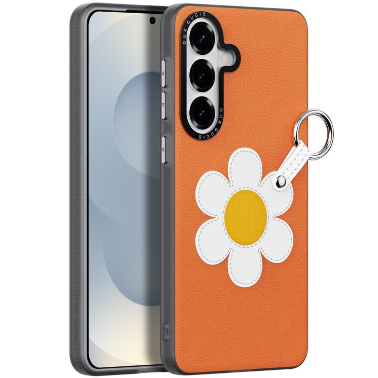 Защитный чехол DUX DUCIS Luvy Series для Samsung Galaxy S26 - Orange: фото 1 из 13