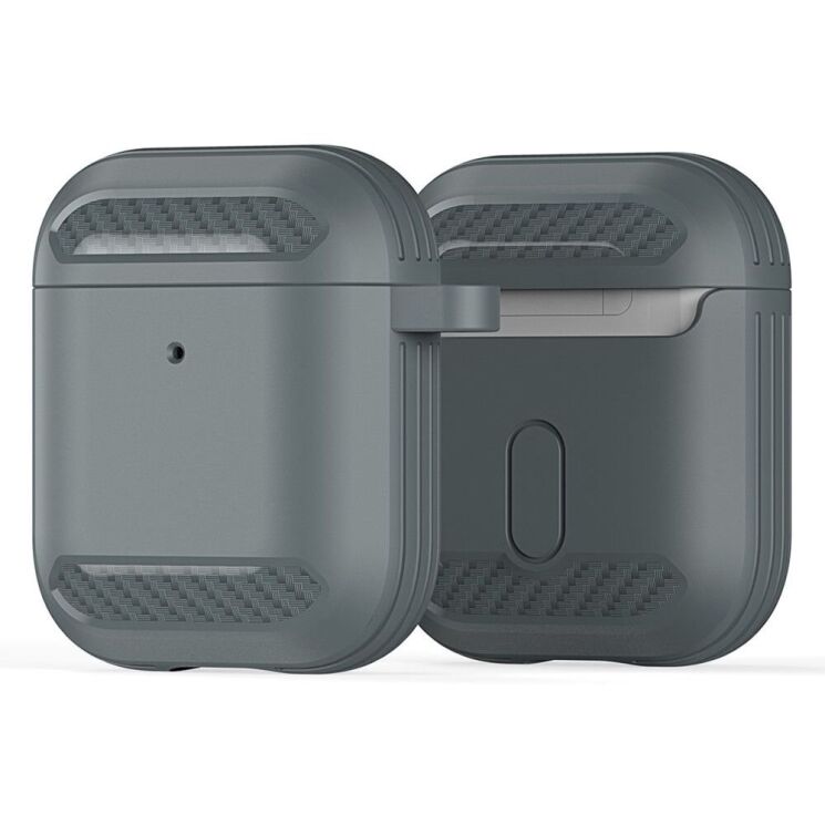 Защитный чехол DUX DUCIS PECB Series для Apple AirPods 1 / 2 - Green: фото 2 из 18