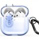 Защитный чехол DUX DUCIS PECL Series для Apple AirPods 4 - Blue (364417L). Фото 2 из 10