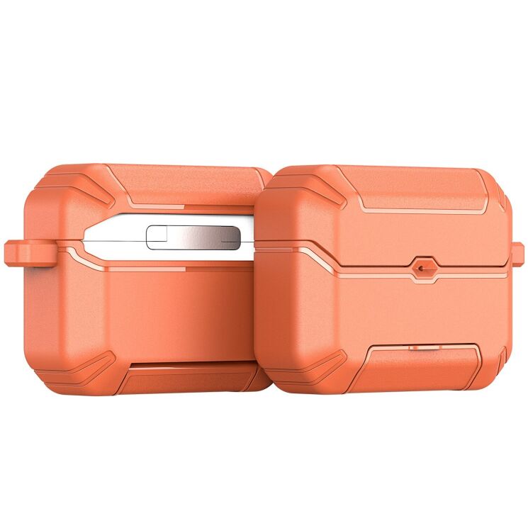 Защитный чехол DUX DUCIS PECS Series для AirPods Pro 3 - Orange: фото 1 из 13