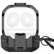 Захисний чохол DUX DUCIS SECF Series для Samsung Galaxy Buds Live / Buds Pro / Buds 2 / Buds 2 Pro / Buds FE - Black (267831B). Фото 2 з 11