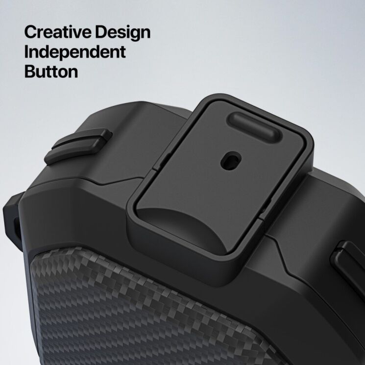 Защитный чехол DUX DUCIS SECF Series для Samsung Galaxy Buds Live / Buds Pro / Buds 2 / Buds 2 Pro / Buds FE - Yellow: фото 3 из 11