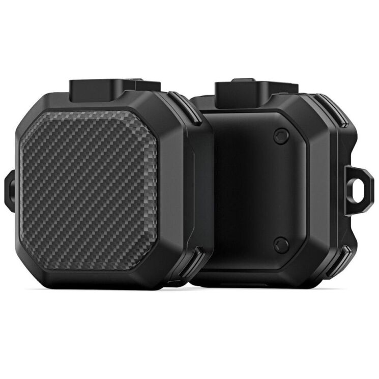 Захисний чохол DUX DUCIS SECF Series для Samsung Galaxy Buds Live / Buds Pro / Buds 2 / Buds 2 Pro / Buds FE - Black: фото 1 з 11