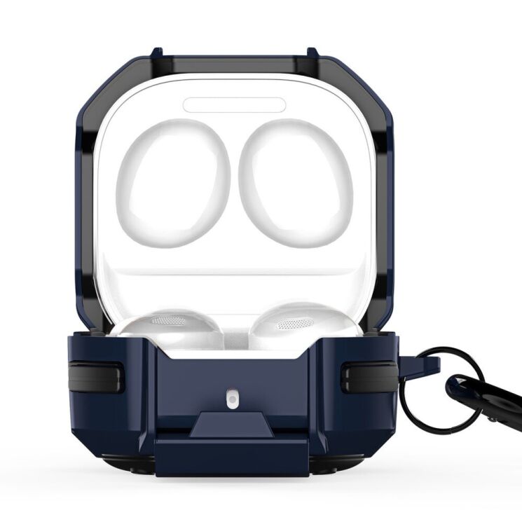 Захисний чохол DUX DUCIS SECG Series для Samsung Galaxy Buds Live / Buds Pro / Buds 2 / Buds 2 Pro / Buds FE - Blue: фото 2 з 10