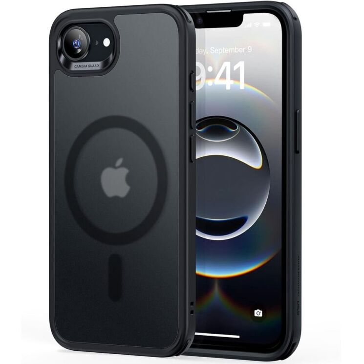 Защитный чехол ESR Classic Hybrid MagSafe для Apple iPhone 16e - Matte Black: фото 1 из 7