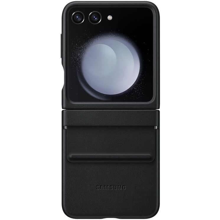 Защитный чехол Flap Eco-Leather Case для Samsung Galaxy Flip 5 (EF-VF731PBEGUA) - Black: фото 1 из 4