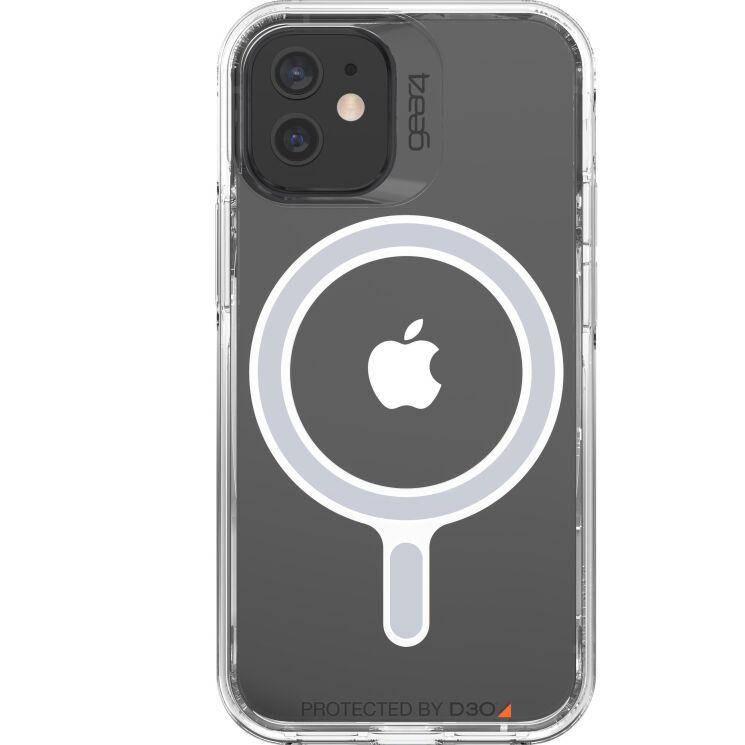 Защитный чехол Gear4 Crystal Palace Snap MagSafe для Apple iPhone 12 mini - Clear: фото 3 из 10
