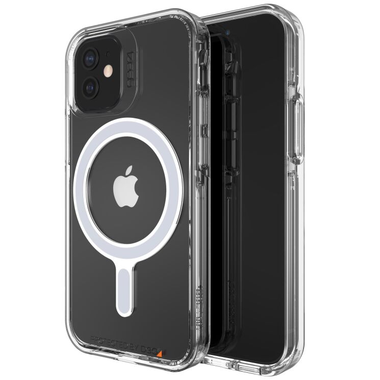 Защитный чехол Gear4 Crystal Palace Snap MagSafe для Apple iPhone 12 mini - Clear: фото 1 из 10