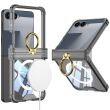 Захисний чохол GKK AirBag Mag with Ring для Samsung Galaxy Flip 7 - Black (383946B)