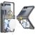 Защитный чехол GKK AirBag Mag with Ring для Samsung Galaxy Flip 7 - Black: фото 1 из 8