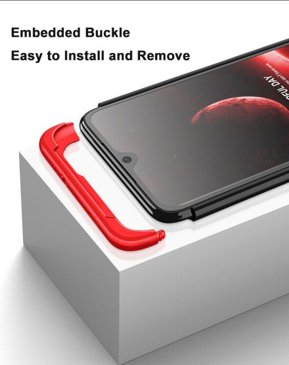 Защитный чехол GKK Double Dip Case для Xiaomi Redmi 9T - Blue: фото 11 из 14