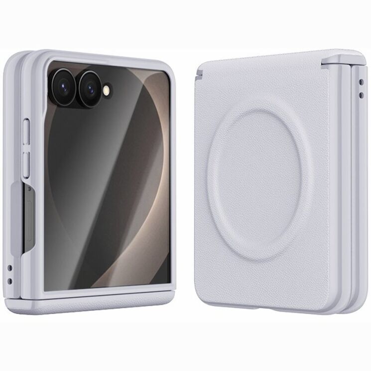 Захисний чохол GKK Magnetic Matte Case для Samsung Galaxy Flip 8 - Grey (423525H) Захисний чохол GKK Magnetic Matte Case для Samsung Galaxy Flip 8 - Grey: фото 2 з 5