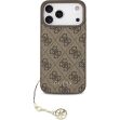 Захисний чохол Guess 4G Charms Collection MagSafe для iPhone 17 Pro Max (GUHMP17XGF4GCW) - Brown (402882Z)