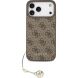 Захисний чохол Guess 4G Charms Collection MagSafe для iPhone 17 Pro Max (GUHMP17XGF4GCW) - Brown (402882Z). Фото 1 з 7