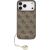 Захисний чохол Guess 4G Charms Collection MagSafe для iPhone 17 Pro Max (GUHMP17XGF4GCW) - Brown: фото 1 з 7