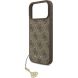 Захисний чохол Guess 4G Charms Collection MagSafe для iPhone 17 Pro Max (GUHMP17XGF4GCW) - Brown (402882Z). Фото 5 з 7