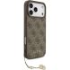 Захисний чохол Guess 4G Charms Collection MagSafe для iPhone 17 Pro Max (GUHMP17XGF4GCW) - Brown (402882Z). Фото 3 з 7