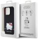Защитный чехол Hello Kitty Liquid Silicone для Apple iPhone 15 Pro - Black (350818B). Фото 8 из 8