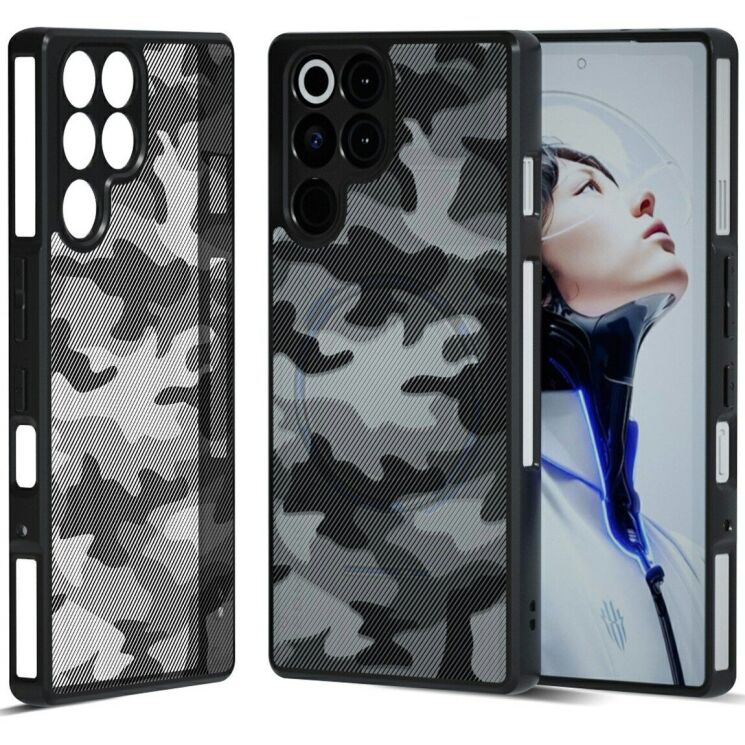 Защитный чехол IBMRS Military для ZTE Nubia Red Magic 11 Pro - Matte Black: фото 1 из 7
