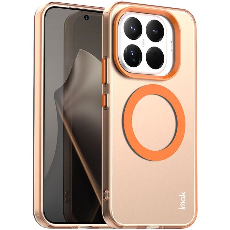 Защитный чехол IMAK Candy Series Magnetic для Xiaomi 15T Pro - Orange: фото 1 из 6