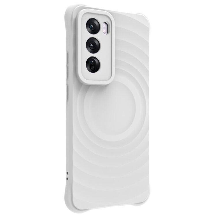 Захисний чохол IMAK Manbo для OPPO Reno 12 Pro - Matte White: фото 3 з 11