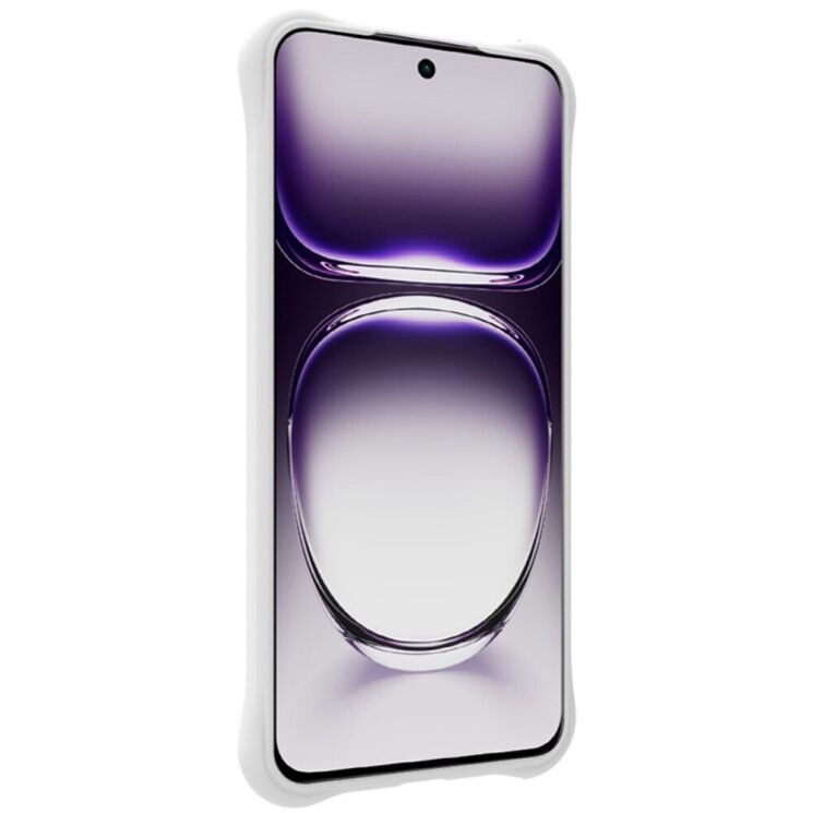 Захисний чохол IMAK Manbo для OPPO Reno 12 Pro - Matte White: фото 4 з 11