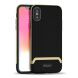 Захисний чохол IPAKY Hybrid для iPhone XS - Black / Gold (212118F). Фото 1 з 12