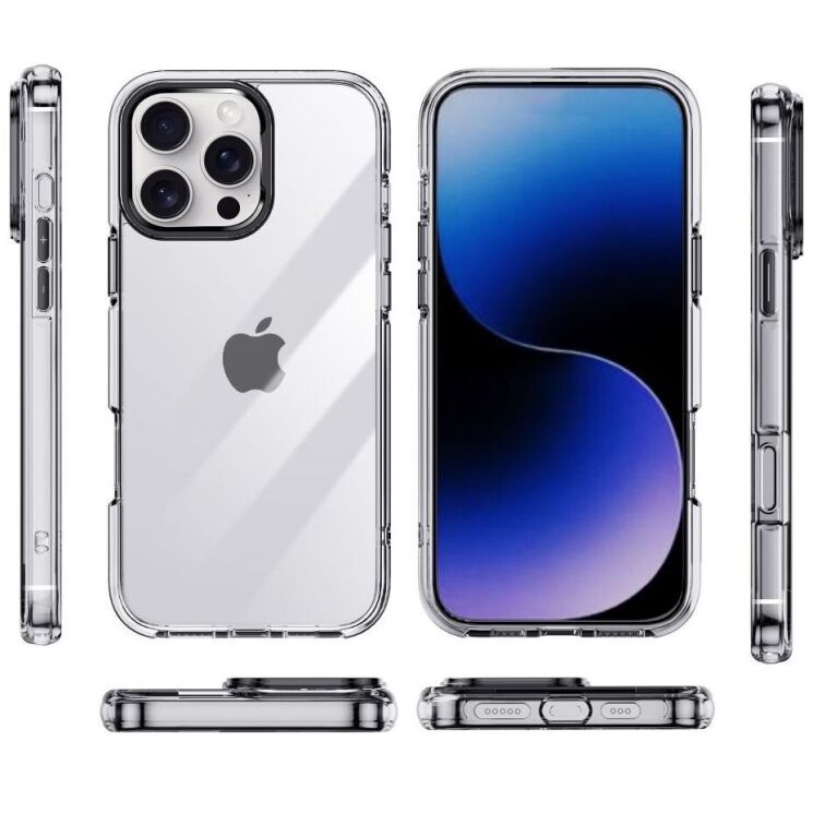 Защитный чехол IPAKY MX Series для Apple iPhone 16 Pro - Silver: фото 9 из 9