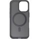 Захисний чохол Just Must Silk Frost with MagSafe для iPhone 16 Plus (6977248565346) - Black (420106B). Фото 2 з 3