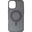 Захисний чохол Just Must Silk Frost with MagSafe для iPhone 16 Plus (6977248565346) - Black (420106B)