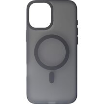 Захисний чохол Just Must Silk Frost with MagSafe для iPhone 16 Plus (6977248565346) - Black: фото 1 з 3