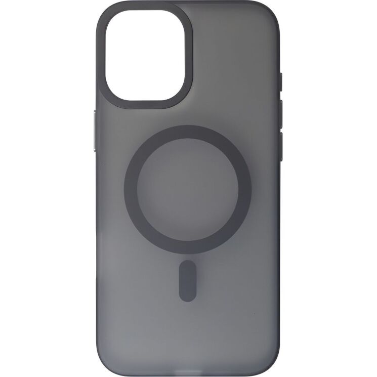 Захисний чохол Just Must Silk Frost with MagSafe для iPhone 16 Plus (6977248565346) - Black (420106B) Захисний чохол Just Must Silk Frost with MagSafe для iPhone 16 Plus (6977248565346) - Black: фото 1 з 3