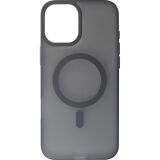 Захисний чохол Just Must Silk Frost with MagSafe для iPhone 16 Plus (6977248565346) - Black: фото 1 з 3