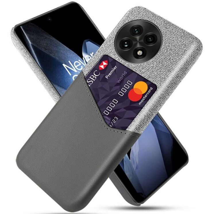 Защитный чехол KSQ Business Pocket для OnePlus 13 - Grey: фото 1 из 4