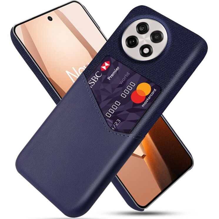 Захисний чохол KSQ Business Pocket для OnePlus 13R / Ace 5 / Ace 5 Pro - Blue: фото 1 з 4