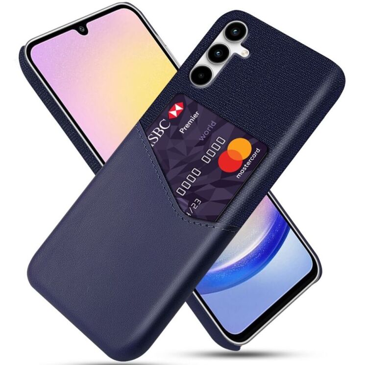 Защитный чехол KSQ Business Pocket для Samsung Galaxy A25 (A256) - Blue: фото 1 из 4