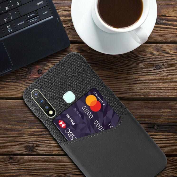 Захисний чохол KSQ Business Pocket для VIVO Y19 - Grey: фото 2 з 4
