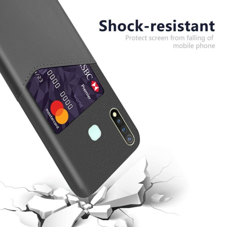 Захисний чохол KSQ Business Pocket для VIVO Y19 - Grey: фото 3 з 4