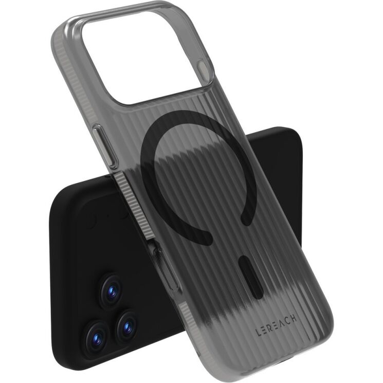 Защитный чехол LEREACH TOC Magnetic для iPhone 17 Pro - Black: фото 1 из 13