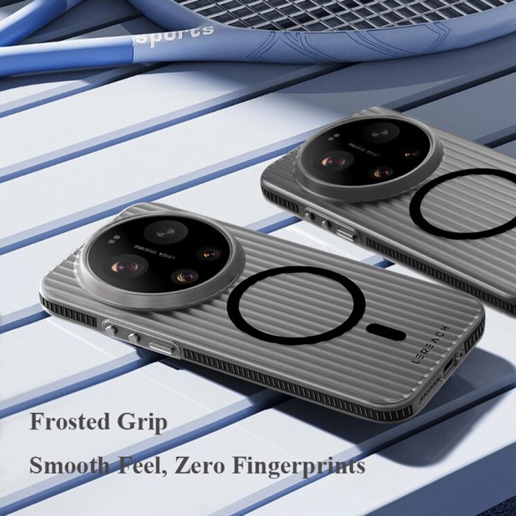 Защитный чехол LEREACH TOC Magnetic для Xiaomi 17 Ultra - Black: фото 5 из 10