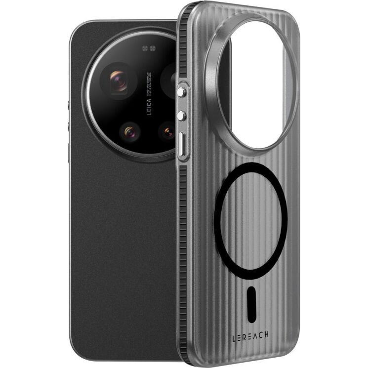 Защитный чехол LEREACH TOC Magnetic для Xiaomi 17 Ultra - Black: фото 1 из 10