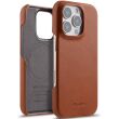 Защитный чехол MELKCO Leather Back Cover (with MagSafe Support) для Apple iPhone 16 Pro Max - Brown (360454Z)