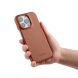Защитный чехол MELKCO Leather Back Cover (with MagSafe Support) для Apple iPhone 16 Pro Max - Brown (360454Z). Фото 4 из 5