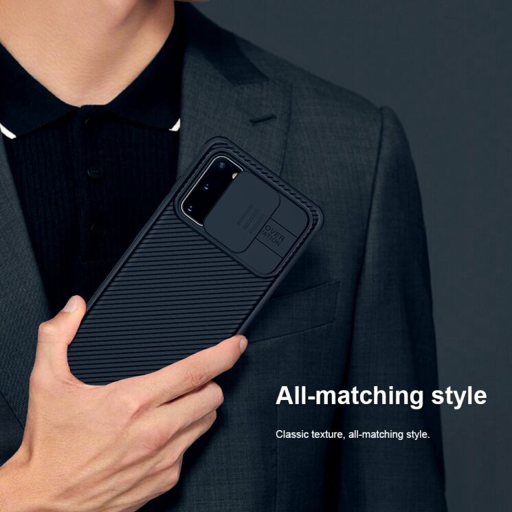 Захисний чохол NILLKIN CamShield Case для Samsung Galaxy S20 (G980) - Black: фото 13 з 13