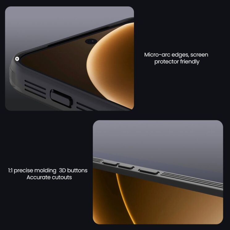 Защитный чехол NILLKIN CamShield Pro для OnePlus 15 - Black: фото 14 из 16